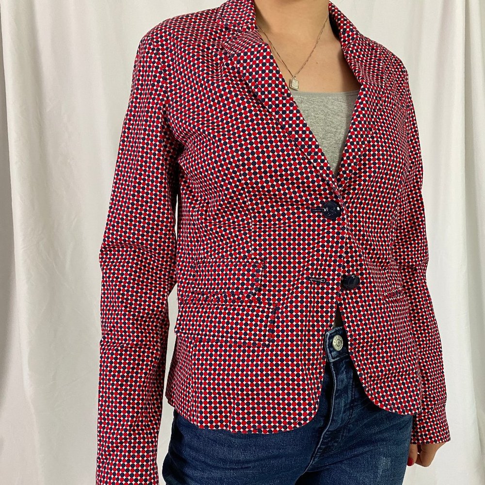 Patterned Blazer